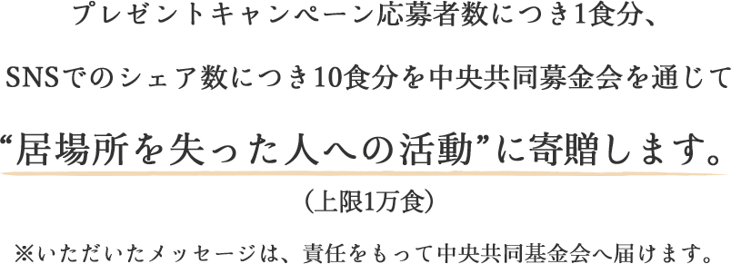 プレゼントキャンペーン | 活動支援普及 | JT ウェブサイト